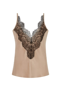 The Silk Cami with Lace