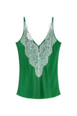 Lace Cami in Silk