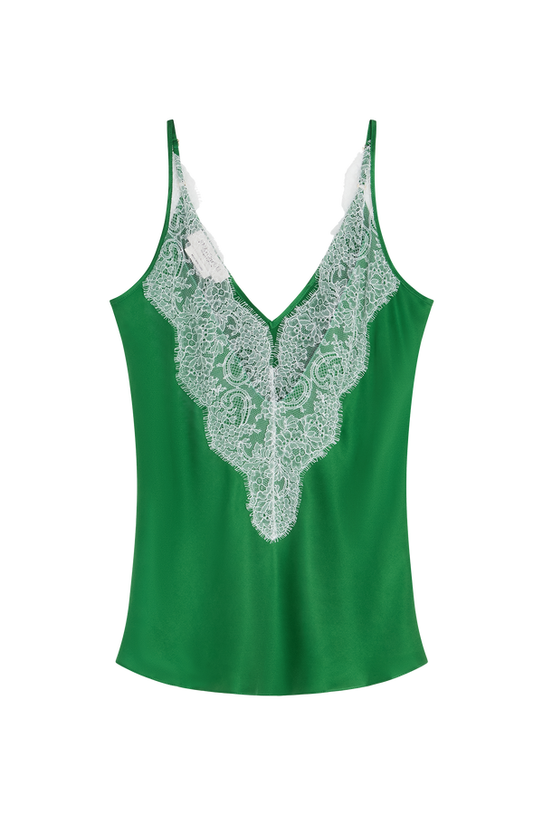 Lace Cami in Silk