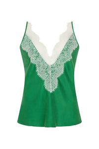 The Silk Cami with Lace