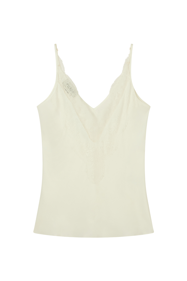 Lace Cami in Silk
