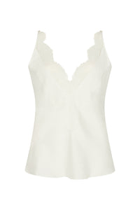 The Silk Cami with Lace