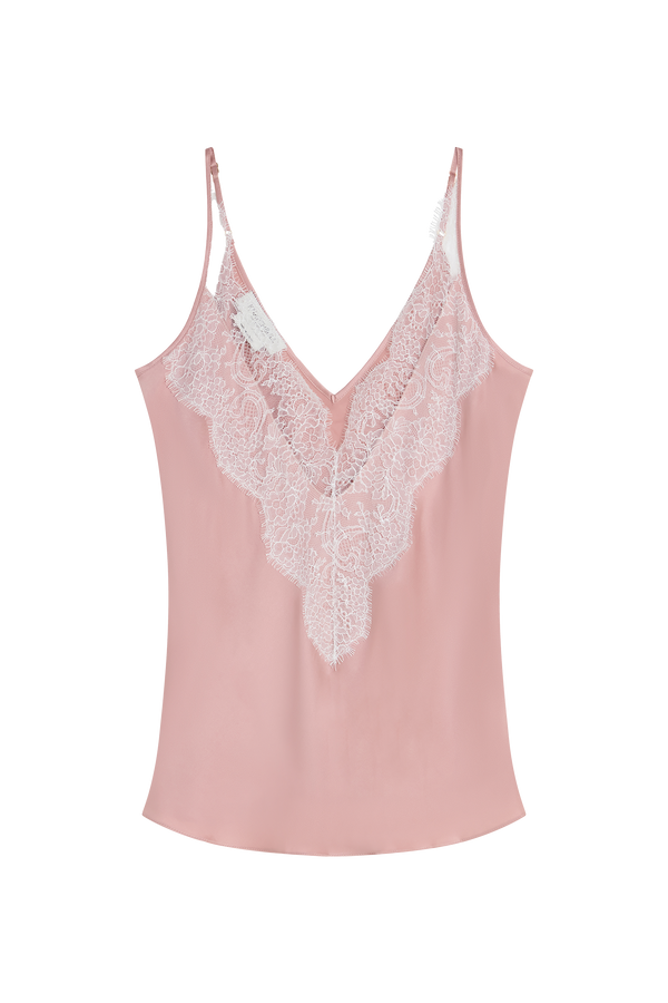 Lace Cami in Silk