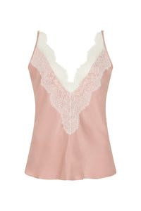 The Silk Cami with Lace