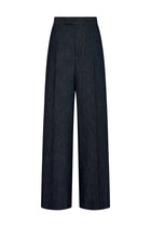 Straight Leg Trouser in Denim