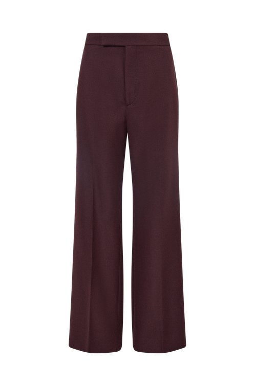 Straight Leg Trouser in Wool