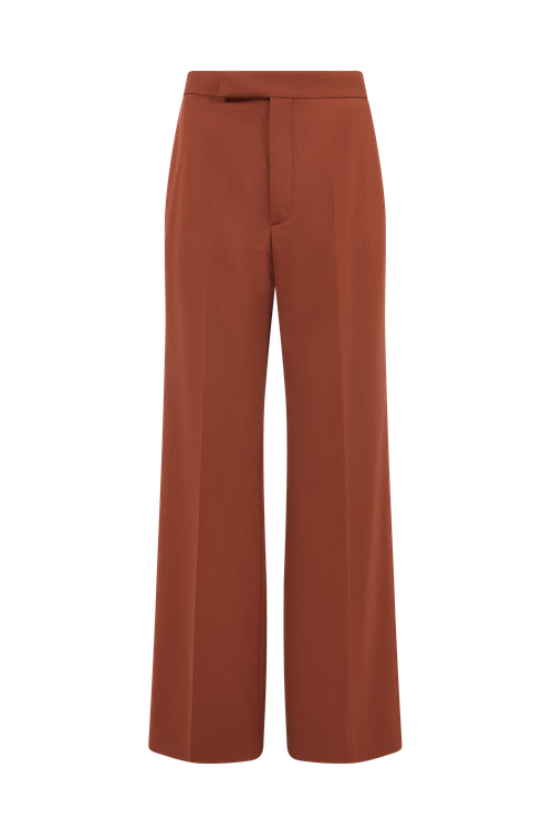 Straight Leg Trouser in Wool