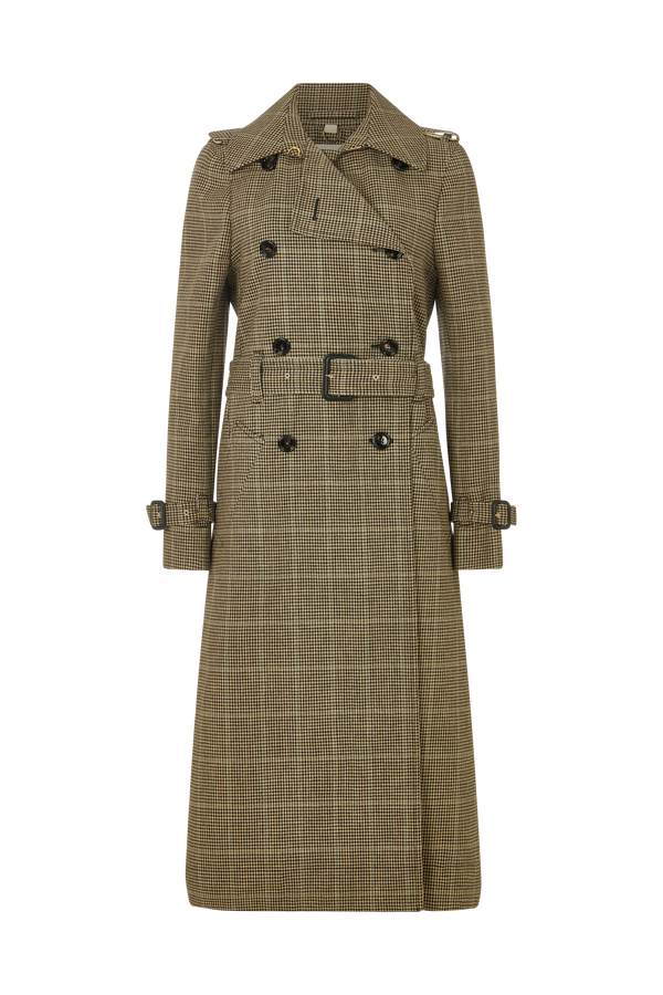 The Trench Coat in Puppytooth