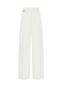 Crepe Wide Leg Trouser