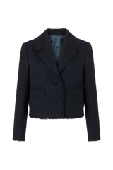 Cropped Jacket in Boucle