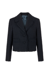 Cropped Jacket in Boucle