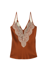 Lace Cami in Silk