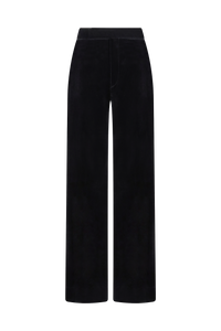 Straight Leg Trouser in Velvet