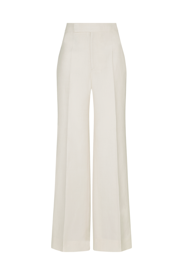 Straight Leg Trouser in Linen